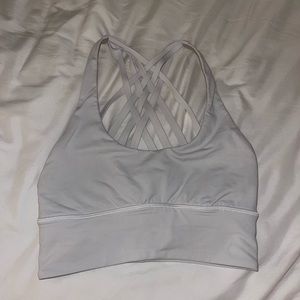 Lululemon Bra (White) Size: 4 (Longline Bra)